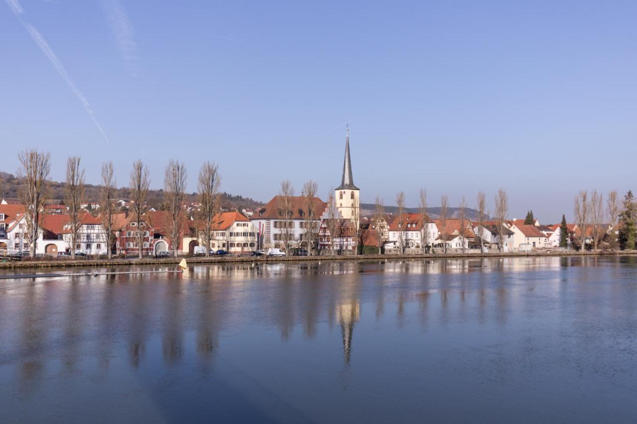 Hotel Maindrei - Schlafen Am Fluss Margetshöchheim Esterno foto